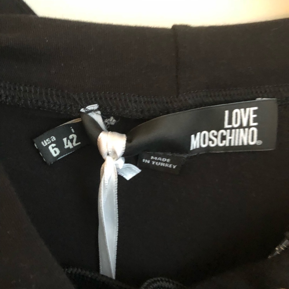 NWT Love Moschino Tic Tac Toe Hoodie♥️ - Picture 8 of 8